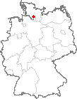 Karte Ellerau, Holstein